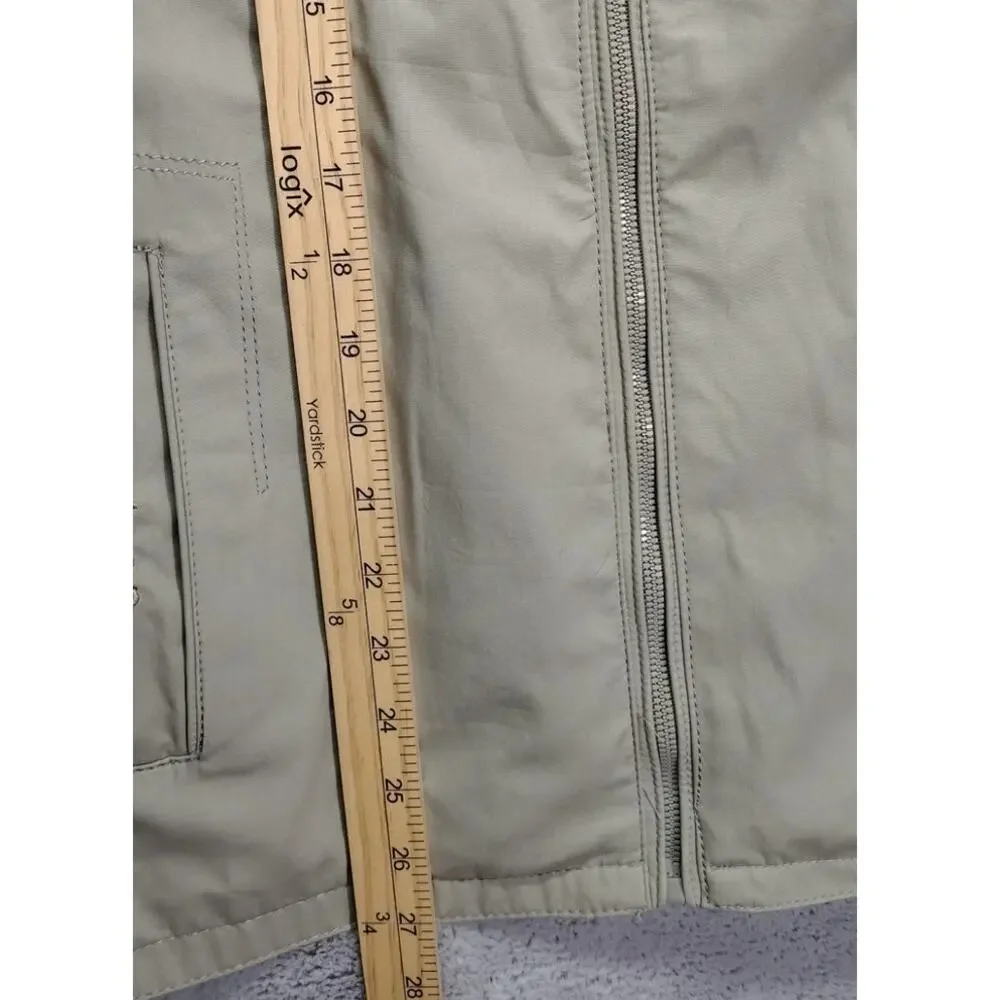 N.S. Original Fashion Jeep Vest Mens Size XL Trapper Tan Brown Multipockets Mesh - Picture 5 of 10